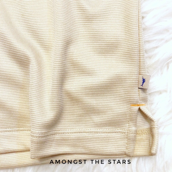 Tommy Bahama All Squared Eggshell Polo Shirt - Picture 8 of 8